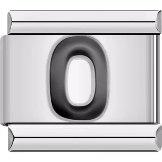 Black Number 0 Charm