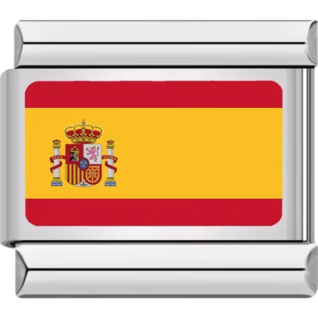 Spain Flag Charm