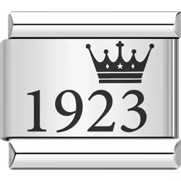 1923 Year Charm Silver