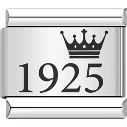 1925 Year Charm Silver