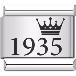1935 Year Charm Silver