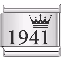 1941 Year Charm Silver