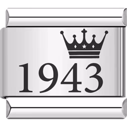 1943 Year Charm Silver