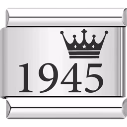 1945 Year Charm Silver