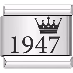 1947 Year Charm Silver