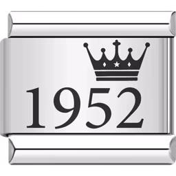 1952 Year Charm Silver