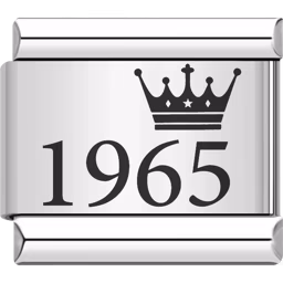 1965 Year Charm Silver