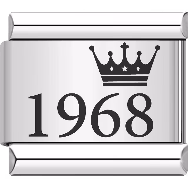 1968 Year Charm