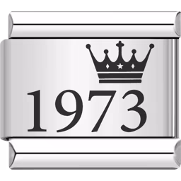 1973 Year Charm Silver