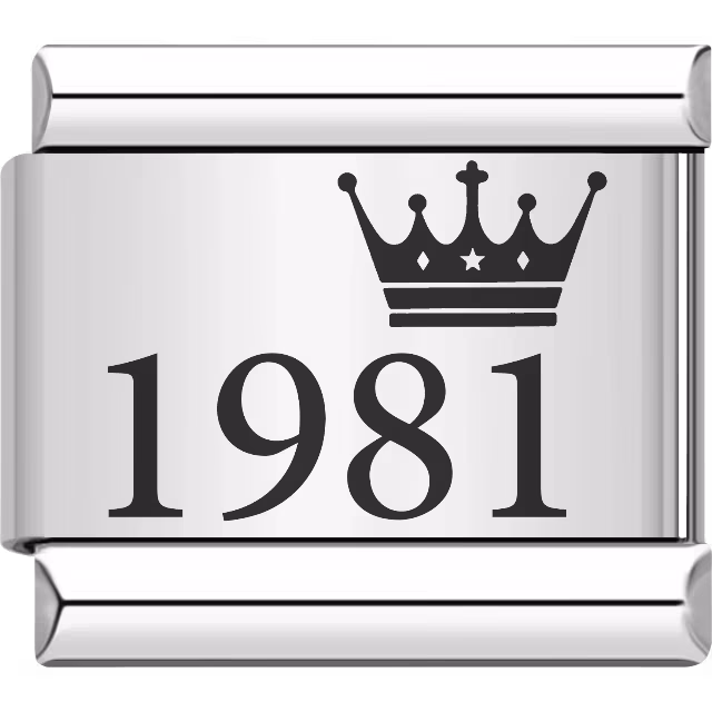 1981 Year Charm