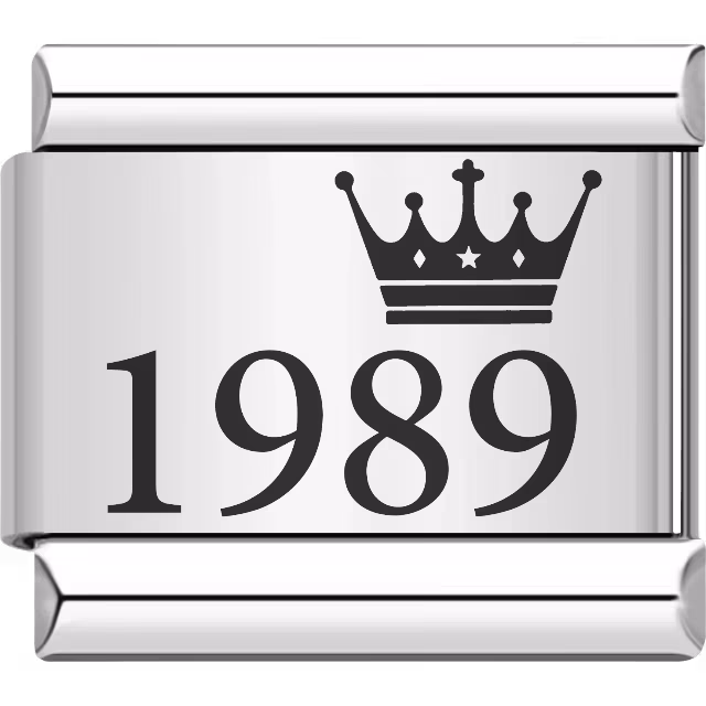 1989 Year Charm