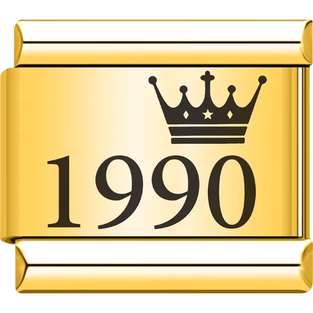 1990 Year Charm