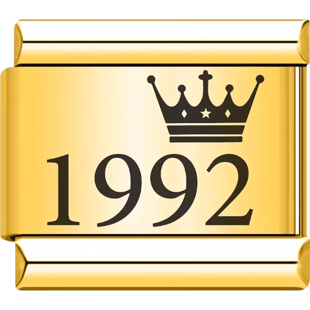 1992 Year Charm