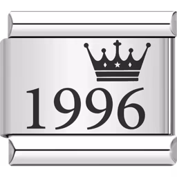 1996 Year Charm Silver