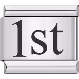 1st Day Charm Silver