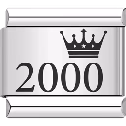 2000 Year Charm Silver