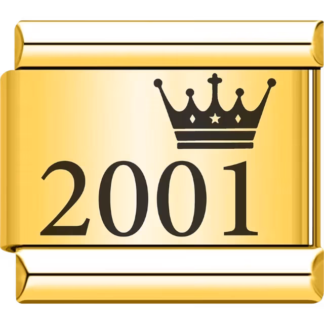 2001 Year Charm