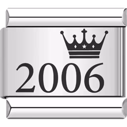 2006 Year Charm Silver