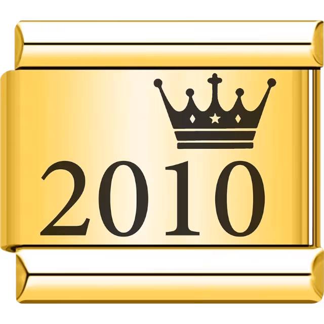 2010 Year Charm