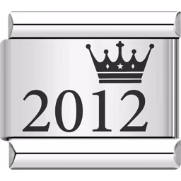2012 Year Charm Silver