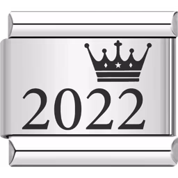 2022 Year Charm Silver