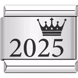 2025 Year Charm Silver
