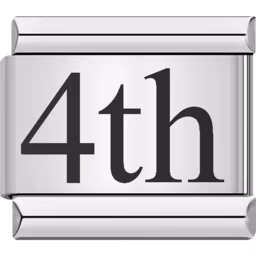4th Day Charm Silver