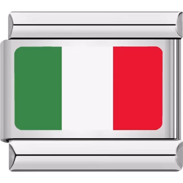 Italy Flag Charm