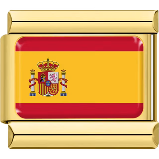 Spain Flag Charm