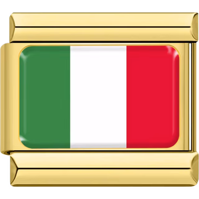 Italy Flag Charm