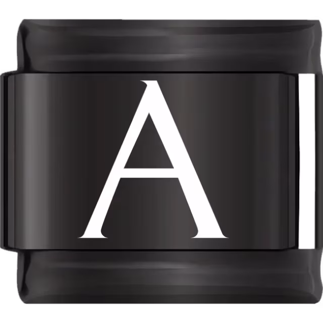 Black Letter A Charm