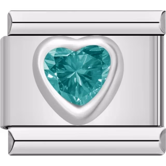 Green Heart Charm