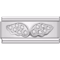 Angel Wings Charm Silver