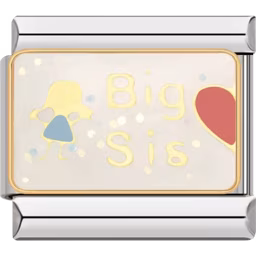 Big Sis Charm Silver