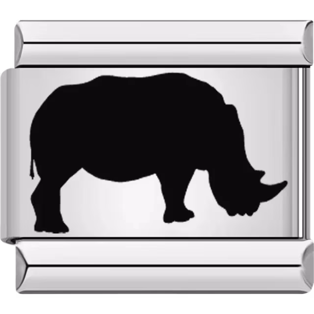 Black Rhino Charm
