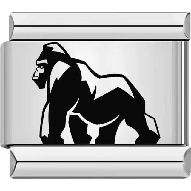Black Gorilla Charm
