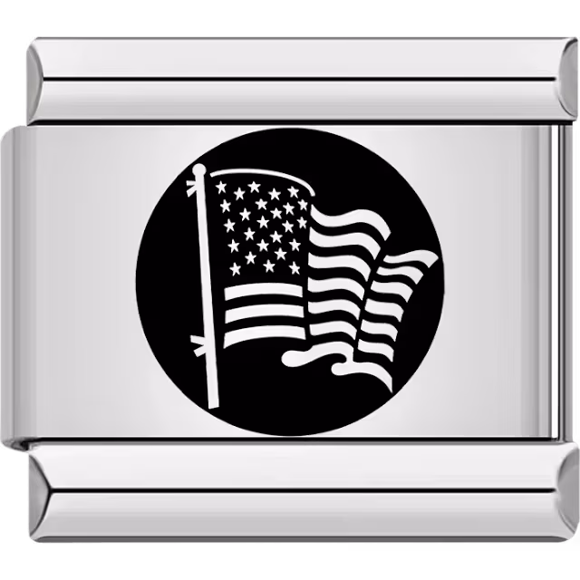 American Flag Charm
