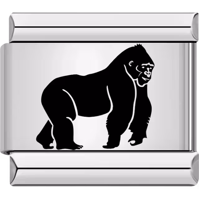 Black Gorilla Charm