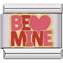 Be Mine Heart Charm Silver