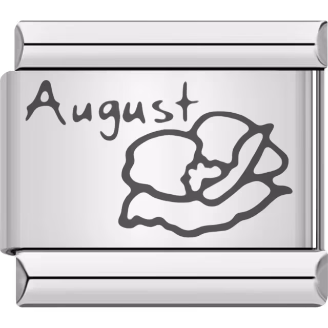 August Poppy Charm