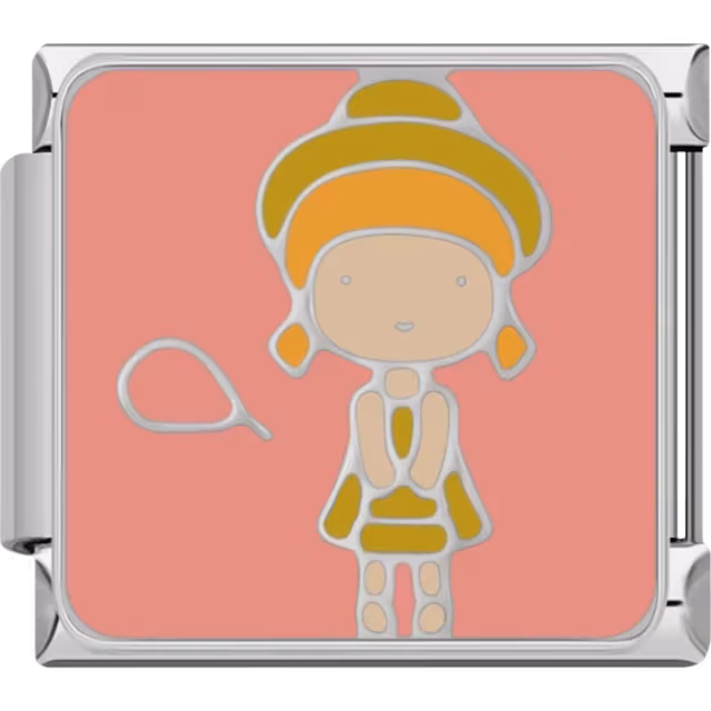 Balloon Girl Charm