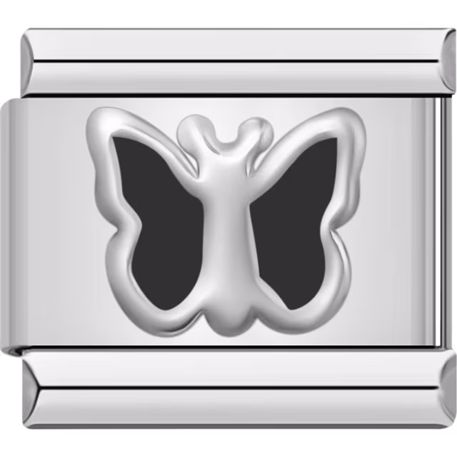Black Butterfly Charm