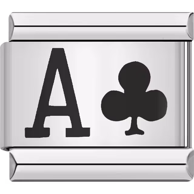 Ace of Clubs Charm