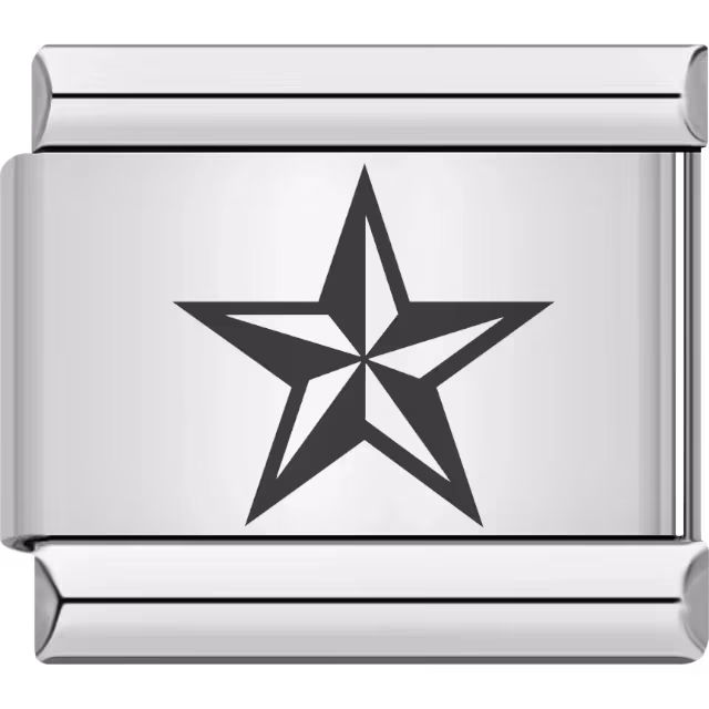 Black Star Charm