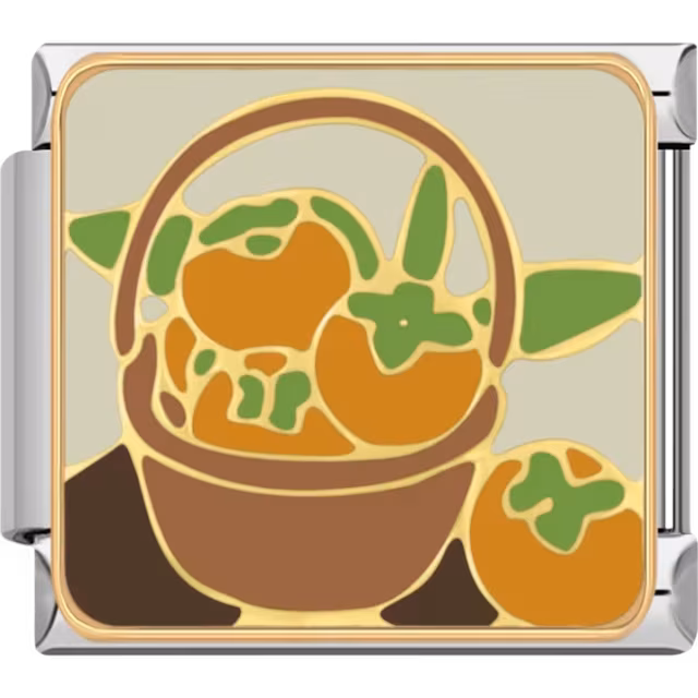 Basket of Persimmons Charm