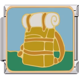Backpack Charm Silver