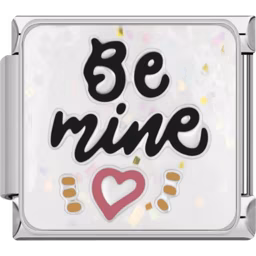 Be Mine Charm Silver