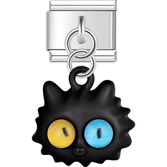 Black Cat Dangle Charm