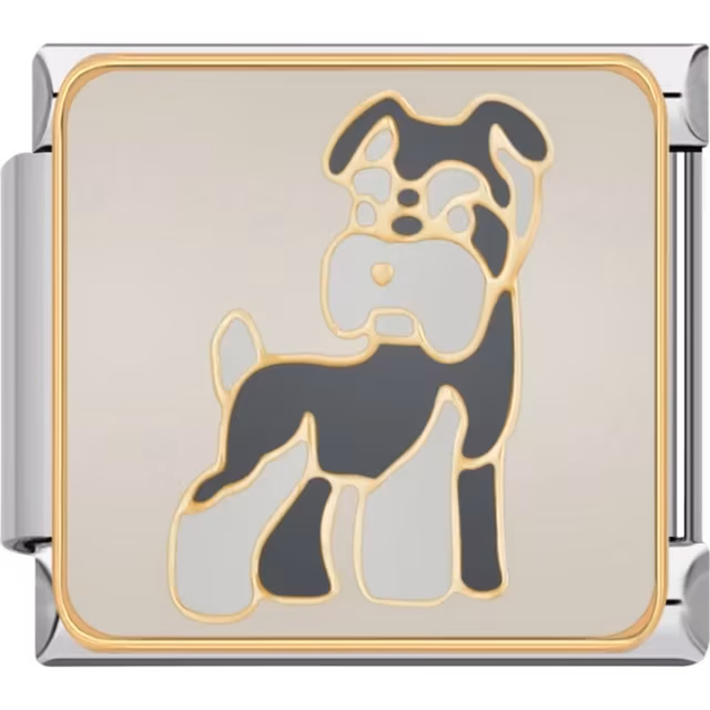Schnauzer Dog Charm