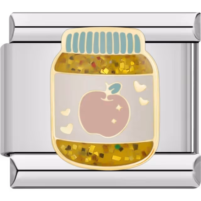 Apple Jam Jar Charm